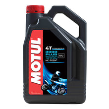 Load image into Gallery viewer, MOTUL 3000 PLUS 15W50  4 STROKE OIL - 4 Litre