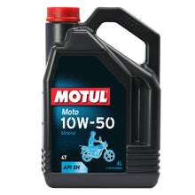 Load image into Gallery viewer, MOTUL MOTO 4T 10W50 - 4 Litre