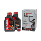 MOTUL RACE OIL CHANGE KIT - KAWASAKI KX250F 04~22 / 450 16~22