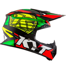 Load image into Gallery viewer, KYT Jumpshot 1 Black Green Fluro