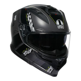 AGV K7 Kyber Full Face Helmet - Matt Grey/Fluoro Yellow