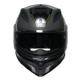 AGV K7 Kyber Full Face Helmet - Matt Grey/Fluoro Yellow