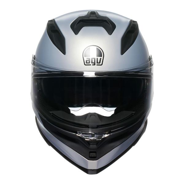 AGV K7 Full Face Helmet - Matt Prisma/Silver - View 2 | Everest Motorcycles