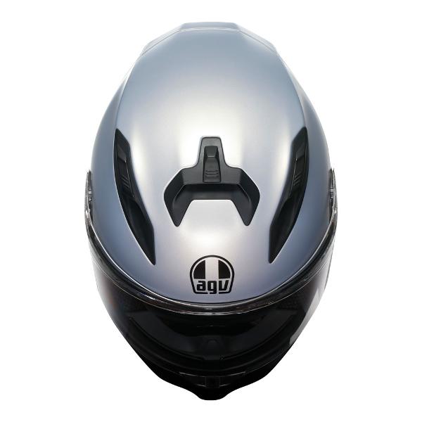 AGV K7 Full Face Helmet - Matt Prisma/Silver - View 7 | Everest Motorcycles
