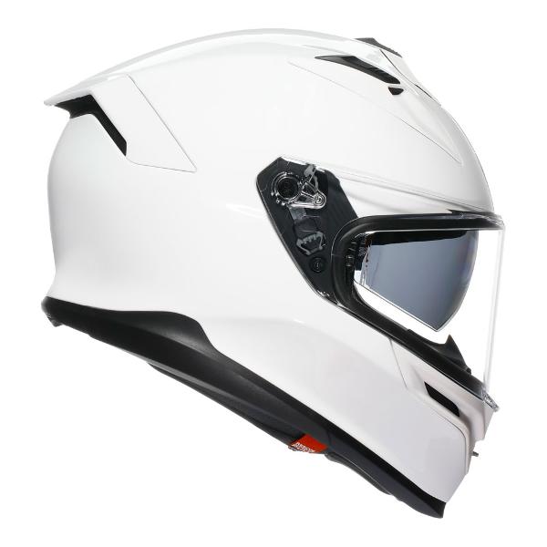 AGV K7 Full Face Helmet - White - View 3 | Everest Motorcycles