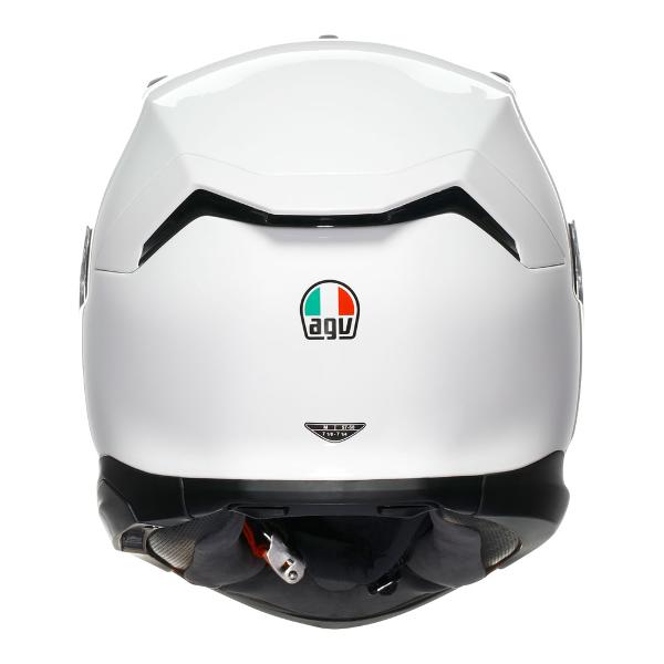 AGV K7 Full Face Helmet - White - View 5 | Everest Motorcycles