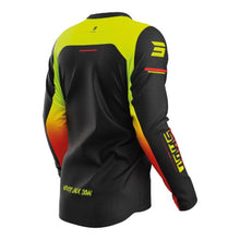 Load image into Gallery viewer, Shot Devo Block Lycra Collar Panel Jersey - Neon Yellow
