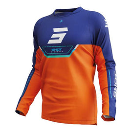 Shot Devo Daytona Lycra Collar Jersey - Orange
