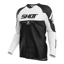 Load image into Gallery viewer, Shot Draw Private Lycra Collar Panel Jersey - White