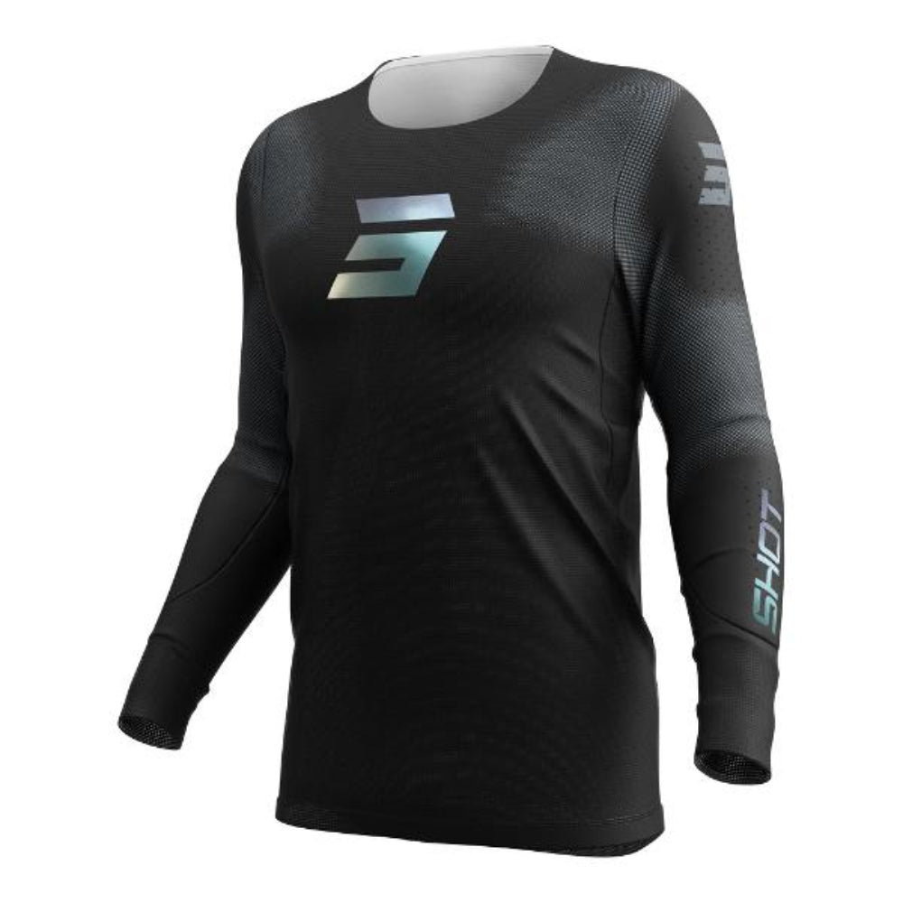 Shot Aerolite Space Soft Collar Jersey - Black