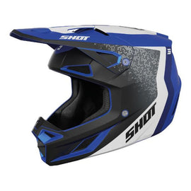 Shot Speed Hybrid Full Face Helmet - Matt Blue
