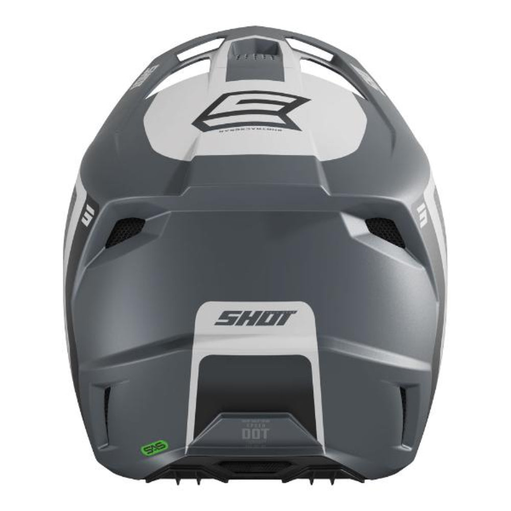 Shot Speed Hybrid Full Face Helmet - Matt Grey