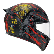 Load image into Gallery viewer, AGV K1 S Gladiator Full Face Helmet - Matt Black/Gold/Red