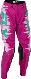 Fly Racing 2026 Lite MX Women's Pants - Pink/Turquoise