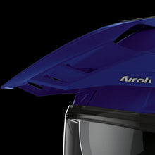 Load image into Gallery viewer, Airoh Commander Replacement Peak - Blue Matt