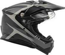 Load image into Gallery viewer, Fly Racing Trekker Pulse Helmet - Black/Grey