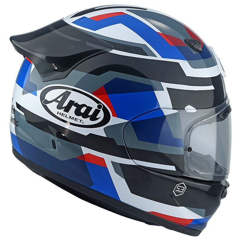 Arai Quantic Abstract Helmet - Blue