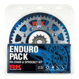 ENDURO PACK - RK CHAIN & SPROCKET KIT - STEEL - 14/50 CRF450X/RX 02-23