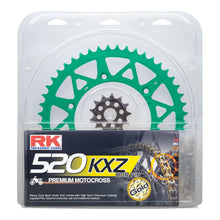 Load image into Gallery viewer, LITE PACK - RK CHAIN &amp; SPROCKET KIT GREEN 13/51 KX450F 06-23