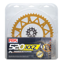 Load image into Gallery viewer, LITE PACK - RK CHAIN &amp; SPROCKET KIT GOLD 13/49 RMZ450 13-23