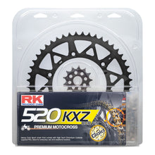 Load image into Gallery viewer, LITE PACK - RK CHAIN &amp; SPROCKET KIT BLACK 14/48 KTM 06-23