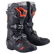 Load image into Gallery viewer, Alpinestars Tech 10 Boots - Black Red Fluro
