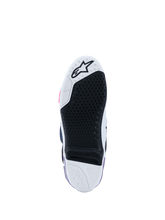 Load image into Gallery viewer, Alpinestars Tech 10 (MY20) Boots - White/Violet/Navy Blue/Fluropink - View 6 | Everest Motorcycles