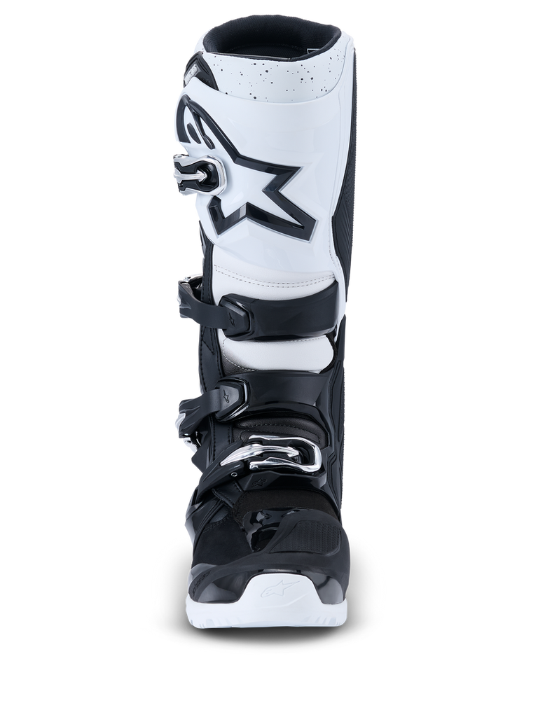 Alpinestars Tech 7 (MY26) Enduro Boots - Black/White - View 2 | Everest Motorcycles
