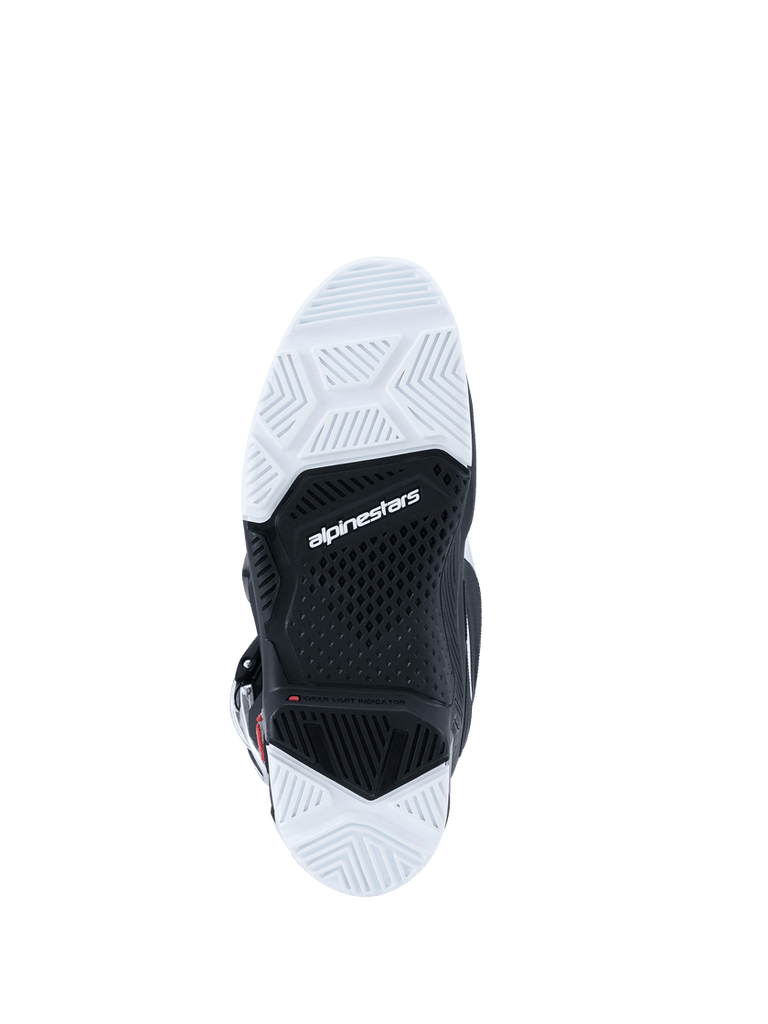 Alpinestars Tech 7 (MY26) Enduro Boots - Black/White - View 6 | Everest Motorcycles