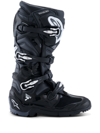 Alpinestars Tech 7 (MY26) Enduro Boots - Black/Athracite/White - View 1 | Everest Motorcycles