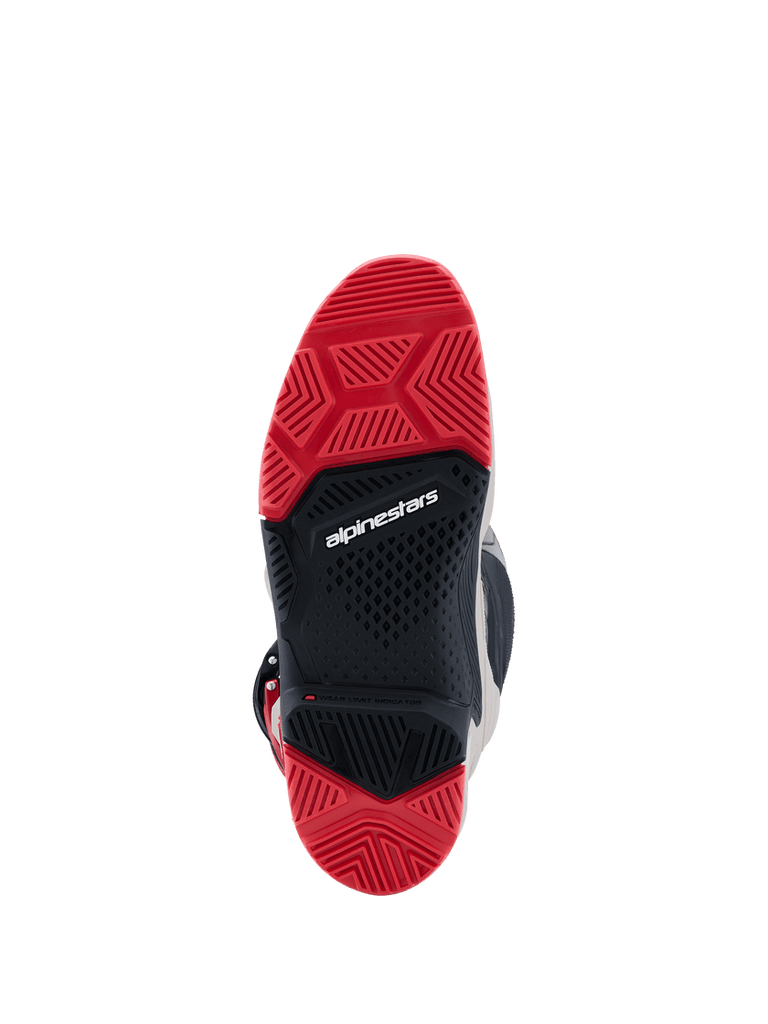 Alpinestars Tech 7 (MY26) Enduro Boots - Black/Light-Gray/Bright-Red - View 7 | Everest Motorcycles
