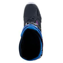 Load image into Gallery viewer, Alpinestars Tech 10 Supervented Boots - Black-Enamel Blue Purple White