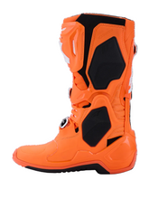 Load image into Gallery viewer, Alpinestars Tech 10 (MY20) Supervented Boots - Fluro Orange/Black/White - View 3 | Everest Motorcycles