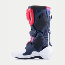 Load image into Gallery viewer, Alpinestars Tech 10 Supervented Boots - Night Navy White Rainbow - View 3 | Everest Motorcycles
