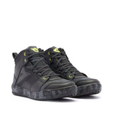 Dainese Suburb D-WP Men's Waterproof Shoes - Black/Camo/Acid-Yellow