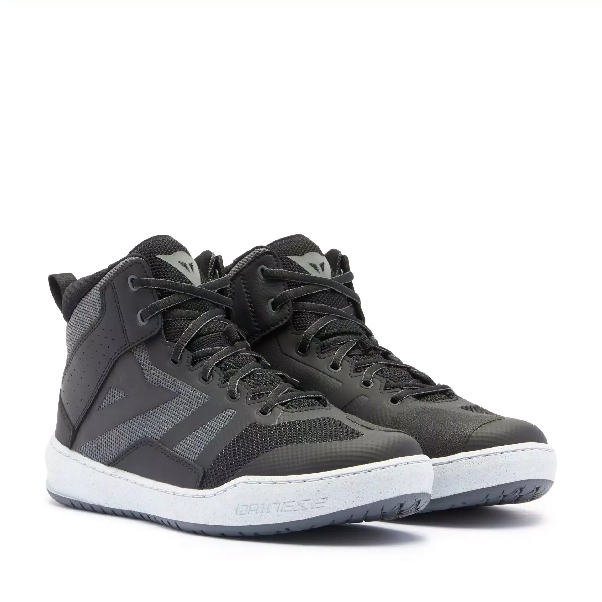 Dainese Suburb Air Men's Shoes - Black/White/Iron-Gate