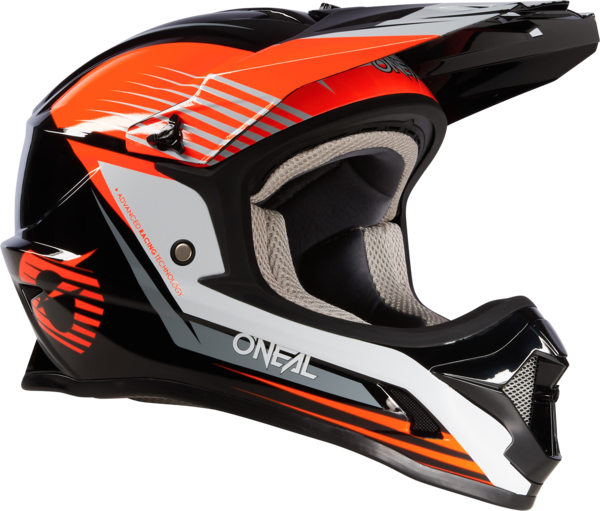 Oneal 2023 1 SRS Stream Black/Orange Youth Helmet