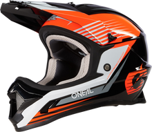 Load image into Gallery viewer, Oneal 2023 1 SRS Stream Black/Orange Youth Helmet