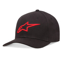 Load image into Gallery viewer, Alpinestars Ageless Curve Hat Cap - Black / Red
