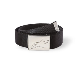 Alpinestars Ageless Web One Size Belt - Black/Chrome - MotoHeaven