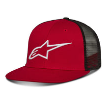 Load image into Gallery viewer, Alpinestars Corp Trucker Cap - Red/Black | Everest Motorcycles