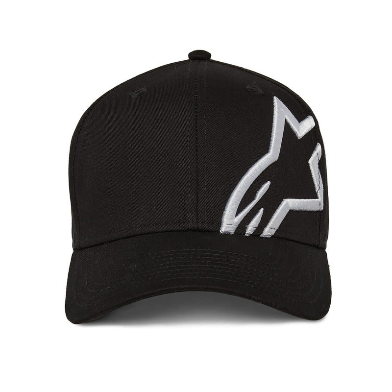 Alpinestars Corp Shift 2 Curved Brim Hat - Black/White - View 2 | Everest Motorcycles
