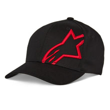 Load image into Gallery viewer, Alpinestars Corp Shift 2 Curved Brim Hat Cap - Black / Red