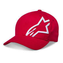 Load image into Gallery viewer, Alpinestars Corp Shift 2 Curved Brim Hat - Red/White - View 1 | Everest Motorcycles