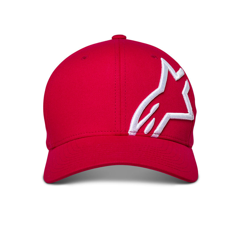 Alpinestars Corp Shift 2 Curved Brim Hat - Red/White - View 5 | Everest Motorcycles