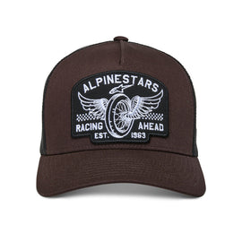 Alpinestars Heritage Patch Trucker Hat - Brown/Black - View 1 | Everest Motorcycles