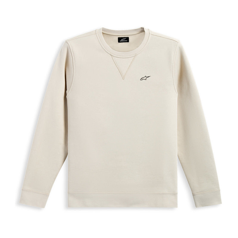 Alpinestars Positive Crew Fleece Top - Off White | Everest Motorcycles