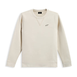 Alpinestars Positive Crew Fleece Top - Off White | Everest Motorcycles