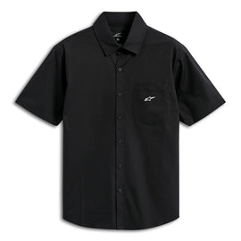 Alpinestars Strive Woven Short Sleeve Shirt - Black - View 1 | Everest Motorcycles