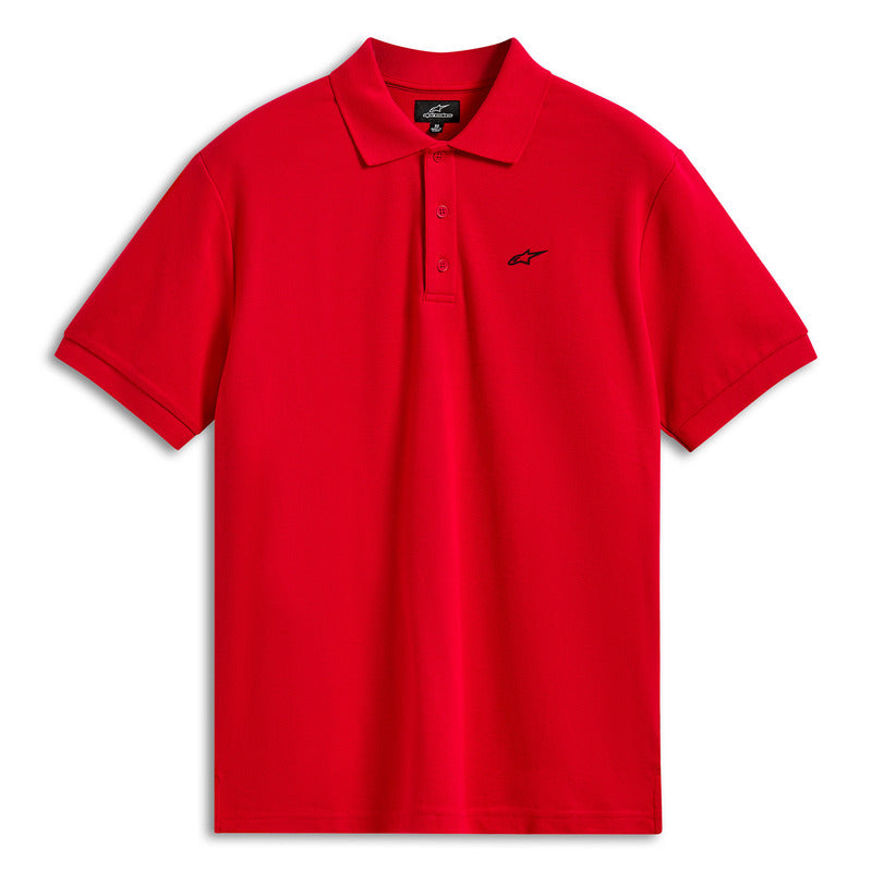 Alpinestars Endeavor Classic Polo - Red | Everest Motorcycles